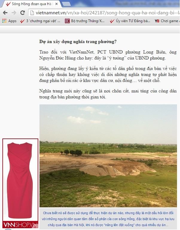 Ảnh chụp màn hình Vietnamnet.vn ngày 23/6/2015 Ảnh chụp màn hình Vietnamnet.vn ngày 23/6/2015