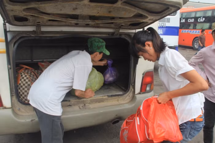 Nhiều thí sinh đã trải qua một năm thi đại học nên có thể tự túc đi lại không cần người thân đưa đón.