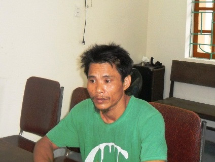 Đối tượng Nguyễn Đình Long tại cơ quan điều tra