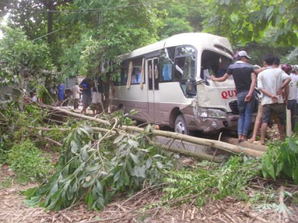 Hiện trường vụ tai nạn Hiện trường vụ tai nạn