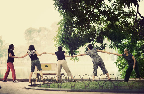 Cùng tập thể dục