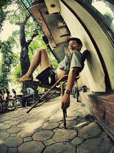 Phút nghỉ ngơi giữa buổi