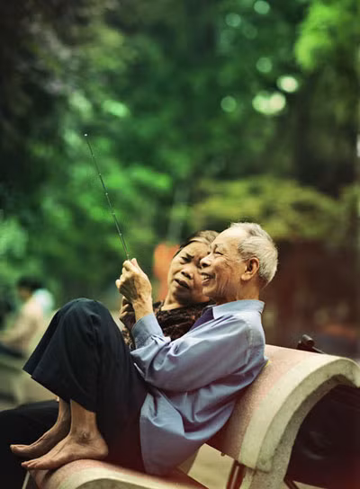 Một chút tĩnh lặng cho tình yêu người già