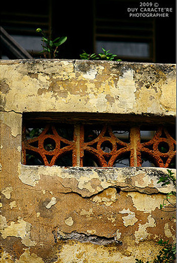 Bức tường rêu phong, gạch xưa đã in dấu biết bao đổi thay của con người nơi đây Bức tường rêu phong, gạch xưa đã in dấu biết bao đổi thay của con người nơi đây