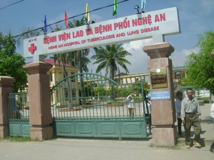 Bệnh viện Lao và bệnh phổi Nghệ An nơi xảy ra vụ việc Bệnh viện Lao và bệnh phổi Nghệ An nơi xảy ra vụ việc