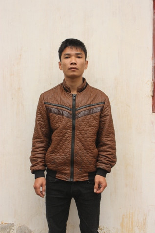 Đối tượng Dũng tại cơ quan Công an huyện Nam Đàn