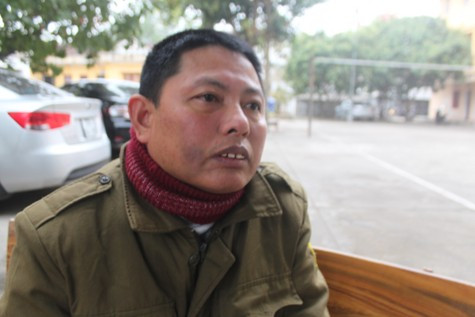 Sau hơn 1 tuần điều trị các vết thương trên mặt anh Lê Thanh Hải bị Dũng đánh vẫn chưa lành hẳn