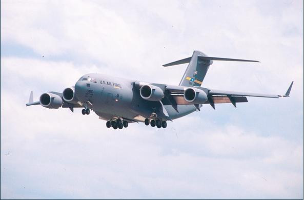 Máy bay vận tải chiến lược C-17 Globemaster của Không quân Mỹ