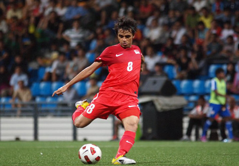 SEA Games 26 là lần thứ ba cầu thủ Shahdan (Singpore) tham dự SEA Games 26 là lần thứ ba cầu thủ Shahdan (Singpore) tham dự