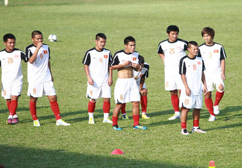 Hàng công U.23 Việt Nam sẽ có cơ hội ‘bắn tập’ trong trận đấu chiều nay. Hàng công U.23 Việt Nam sẽ có cơ hội ‘bắn tập’ trong trận đấu chiều nay.