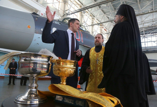 Tại lễ bàn giao máy bay chiến đấu Su-35 Tại lễ bàn giao máy bay chiến đấu Su-35