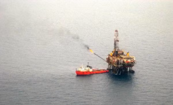 Một giếng dầu của Việt Nam trên Biển Đông