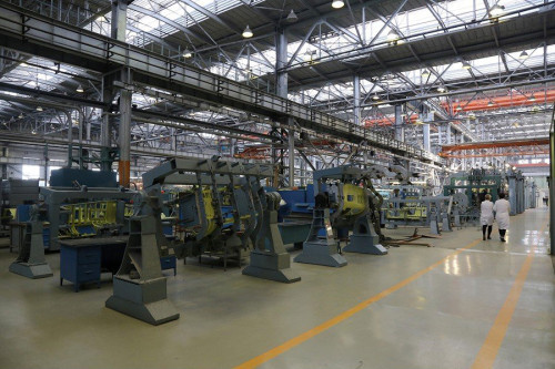 Một góc nhà máy sản xuất máy bay chiến đấu Su-35 Một góc nhà máy sản xuất máy bay chiến đấu Su-35