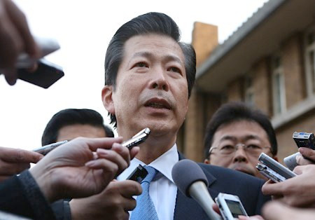 Chủ tịch đảng New Komeito, ông Natsuo Yamaguchi Chủ tịch đảng New Komeito, ông Natsuo Yamaguchi