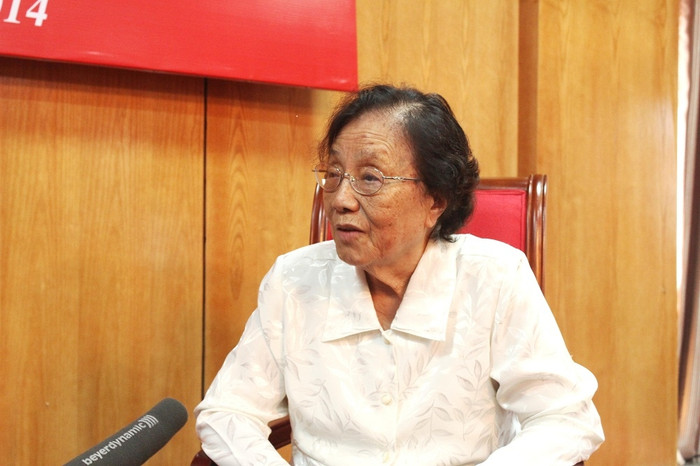 Nguyên Phó Chủ tịch nước Nguyễn Thị Binh chỉ đích danh: Hành động của Trung Quốc xung quanh vụ giàn khoan 981 là một hành động xâm lược. Nguyên Phó Chủ tịch nước Nguyễn Thị Binh chỉ đích danh: Hành động của Trung Quốc xung quanh vụ giàn khoan 981 là một hành động xâm lược.