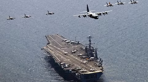 Tàu sân bay hạt nhân USS George Washington Mỹ