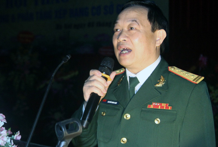 Đại tá, TS. Nguyễn Minh Khôi (đại diện cho các trường, học viện thuộc Bộ Quốc phòng). Ảnh Xuân Trung Đại tá, TS. Nguyễn Minh Khôi (đại diện cho các trường, học viện thuộc Bộ Quốc phòng). Ảnh Xuân Trung