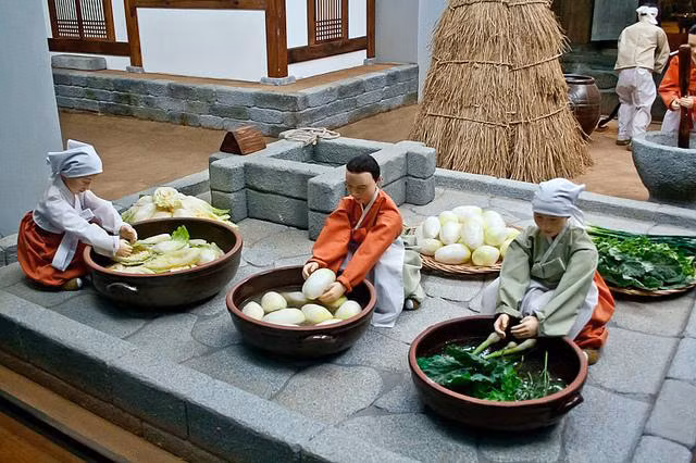 Các mô hình trưng bày trực quan tại các bảo tàng giúp học sinh dễ hiểu về lịch sử Hàn Quốc