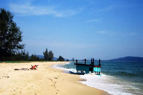 Khung cảnh biển hiền hòa nơi đây khiến người ta có cảm giác yêu Phú Quốc từ lần đầu đặt chân đến.