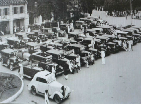 Quang cảnh tại nhà ga xe lửa Huế năm 1938 (Ảnh tư liệu). Quang cảnh tại nhà ga xe lửa Huế năm 1938 (Ảnh tư liệu).