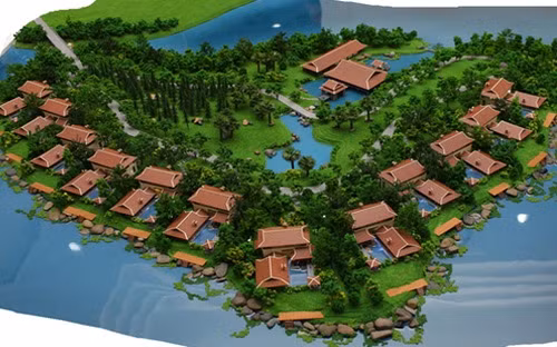 Phối cảnh dự án Ngọc Viên Island của Công ty Cổ phần Sỹ Ngàn.