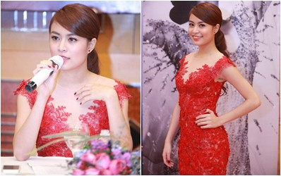 Phong cách ăn mặc kín đáo giúp Linh "đẹp" hơn rất nhiều trong con mắt người hâm mộ.