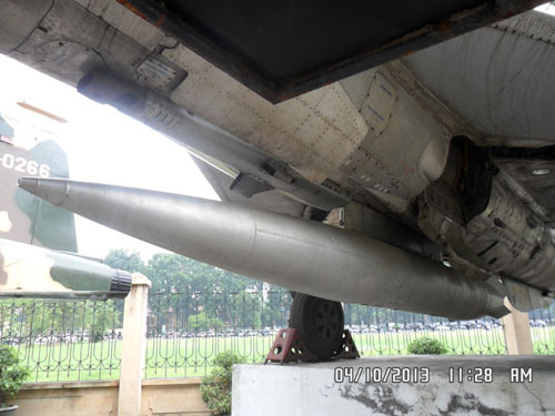 Vũ khí được trang bị cho MIG-21, số hiệu 5121.