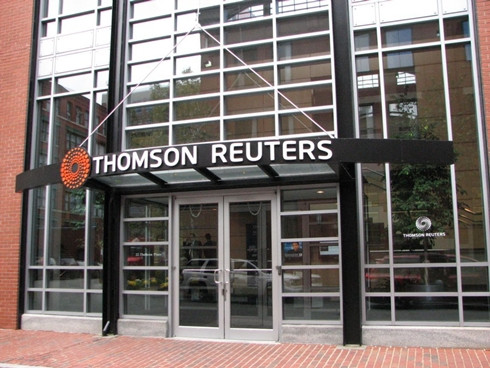 9. Thomson Reuters: Giá trị thương hiệu giảm: 11%; Giá trị hiện tại: 8,4 tỷ USD (xếp thứ 44);Công ty mẹ: Thomson Reuters; Doanh thu thay đổi trong 1 năm: 1,5%; Lĩnh vực: Dịch vụ kinh doanh. 9. Thomson Reuters: Giá trị thương hiệu giảm: 11%; Giá trị hiện tại: 8,4 tỷ USD (xếp thứ 44);Công ty mẹ: Thomson Reuters; Doanh thu thay đổi trong 1 năm: 1,5%; Lĩnh vực: Dịch vụ kinh doanh.