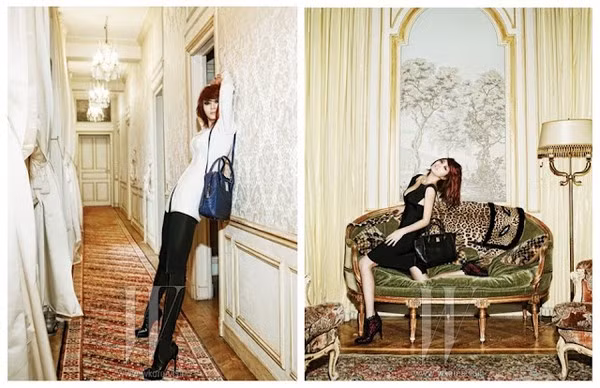 Càng ngày, cô lại càng chứng tỏ "đẳng cấp" của mình khi hút hồn công chúng bằng những bộ ảnh sang trọng, gợi cảm.