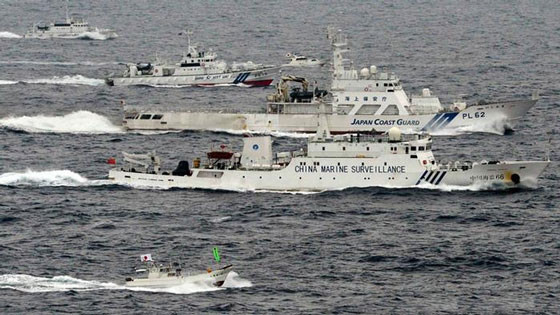 Đối đầu Trung-Nhật trên vùng biển đảo Senkaku Đối đầu Trung-Nhật trên vùng biển đảo Senkaku