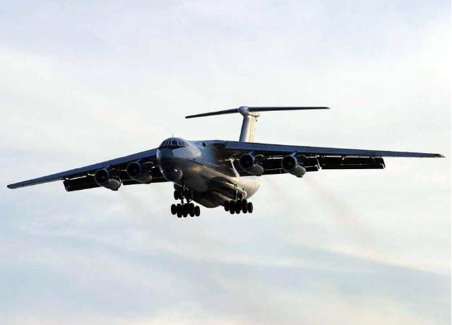 Máy bay vận tải IL-76 Nga (ảnh minh họa) Máy bay vận tải IL-76 Nga (ảnh minh họa)