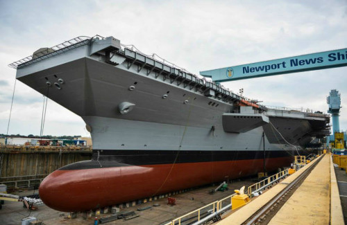 Tàu sân bay động cơ hạt nhân USS Gerald R Ford Mỹ