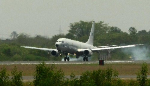Máy bay tuần tra săn ngầm P-8I Poseidon đầu tiên của Ấn Độ Máy bay tuần tra săn ngầm P-8I Poseidon đầu tiên của Ấn Độ