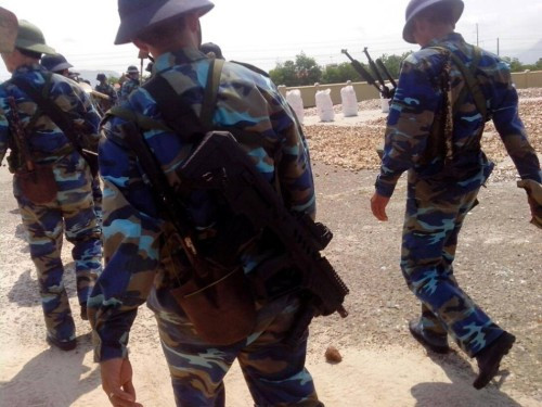 Hải quân đánh bộ Việt Nam trang bị súng trường tấn công TAR-21