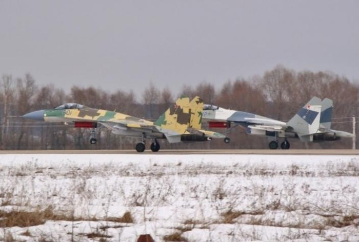Máy bay chiến đấu Su-35S Nga Máy bay chiến đấu Su-35S Nga