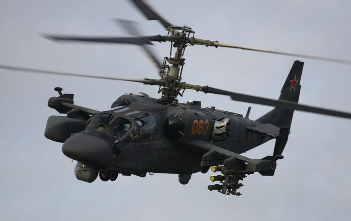 Máy bay trực thăng tấn công Ka-52K Hải quân Nga Máy bay trực thăng tấn công Ka-52K Hải quân Nga