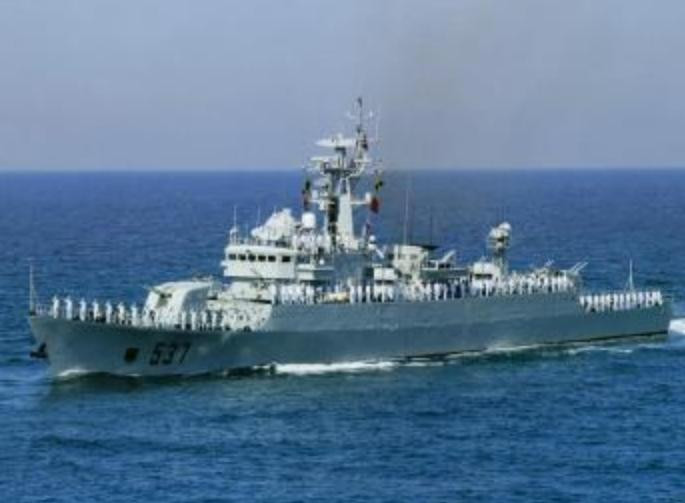 Theo báo chí Trung Quốc, tàu hộ vệ Thương Châu số hiệu 537 Type 053H2, Hạm đội Nam Hải, Hải quân Trung Quốc (trong hình) từng "đụng mặt" với tàu hộ vệ Đinh Tiên Hoàng của Hải quân Việt Nam ở vùng biển Gạc Ma vào ngày 30 tháng 11 năm 2014 Theo báo chí Trung Quốc, tàu hộ vệ Thương Châu số hiệu 537 Type 053H2, Hạm đội Nam Hải, Hải quân Trung Quốc (trong hình) từng "đụng mặt" với tàu hộ vệ Đinh Tiên Hoàng của Hải quân Việt Nam ở vùng biển Gạc Ma vào ngày 30 tháng 11 năm 2014