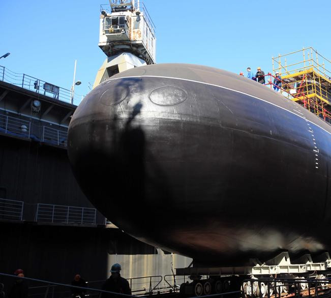 Ngày 25 tháng 4 năm 2015, Nga hạ thủy tàu ngầm B-265 Krasnodar lớp Kilo mới Ngày 25 tháng 4 năm 2015, Nga hạ thủy tàu ngầm B-265 Krasnodar lớp Kilo mới
