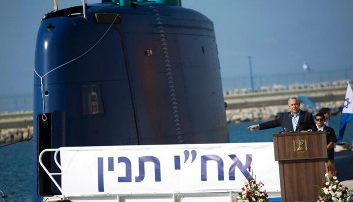 Đức bàn giao tàu ngầm Tannin lớp Dolphin cho Israel (ảnh tư liệu)