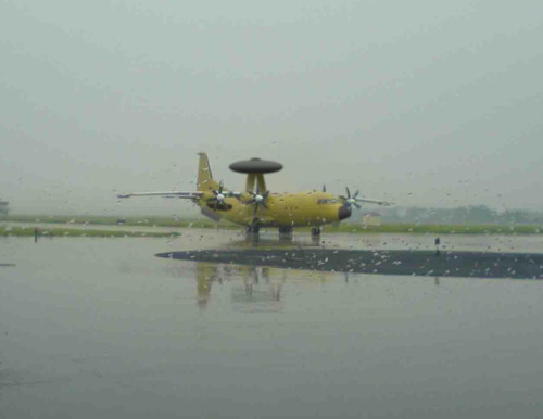 Máy bay cảnh báo sớm mới nhất KJ-500 do Trung Quốc nghiên cứu chế tạo (dân mạng tuyên truyền) Máy bay cảnh báo sớm mới nhất KJ-500 do Trung Quốc nghiên cứu chế tạo (dân mạng tuyên truyền)