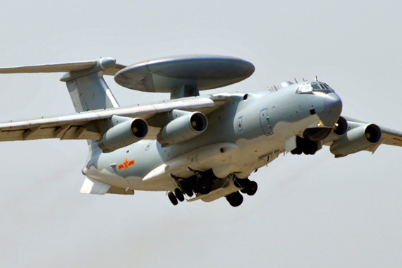 Máy bay cảnh báo sớm KJ-2000 Trung Quốc Máy bay cảnh báo sớm KJ-2000 Trung Quốc