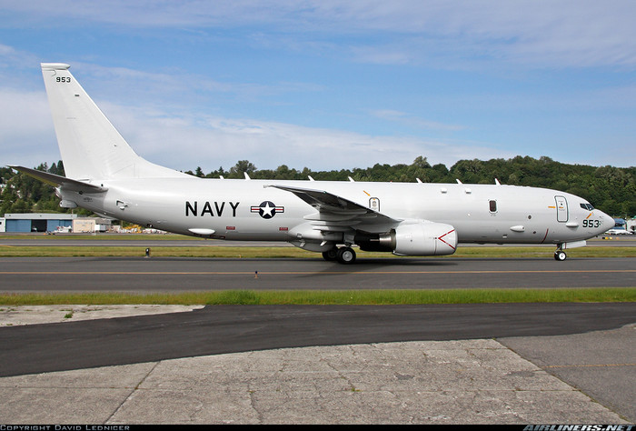Máy bay tuần tra săn ngầm P-8A Poseidon, Hải quân Mỹ