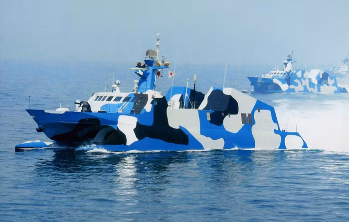 Tàu tên lửa 022 của Hải quân Trung Quốc (ảnh tư liệu)