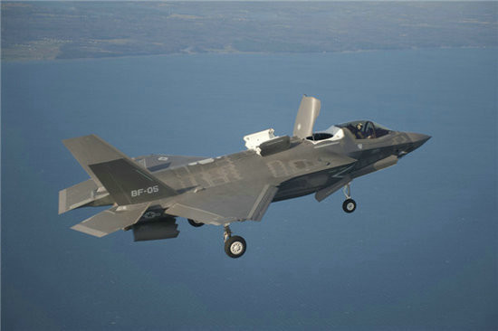 Máy bay chiến đấu F-35 BF-05 bay thử Máy bay chiến đấu F-35 BF-05 bay thử