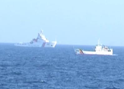 Các tàu Trung Quốc cố tình gây hấn để lực lượng chấp pháp Việt Nam đâm húc, nhưng không thành công.