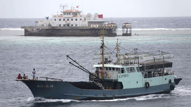 Tàu cá Trung Quốc (ảnh minh họa)