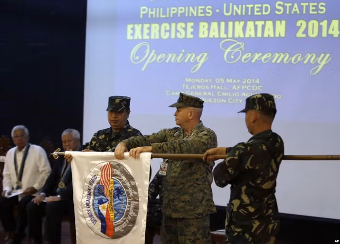 Mỹ-Philippines tổ chức diễn tập Balikatan 2014