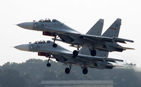 Máy bay chiến đấu Su-30MK2 Hải quân Trung Quốc Máy bay chiến đấu Su-30MK2 Hải quân Trung Quốc