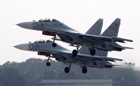 Máy bay chiến đấu Su-30MK2 Hải quân Trung Quốc