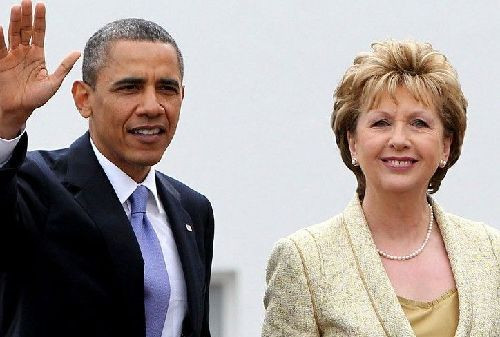 Mary Mcaleese - nữ Tổng thống đầu tiên đến từ Bắc Ireland Mary Mcaleese - nữ Tổng thống đầu tiên đến từ Bắc Ireland